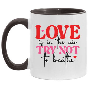 Love Is In The Air Accent Mug