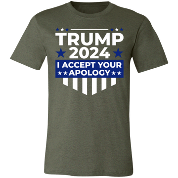 Trump Apology Unisex BC Tee