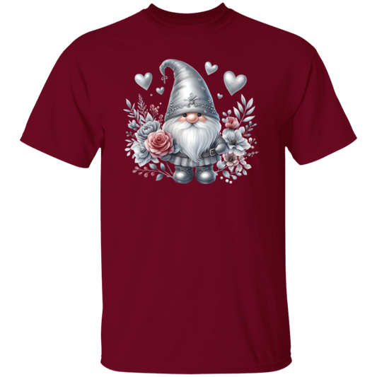 Silver Heart Gnome Unisex Tee