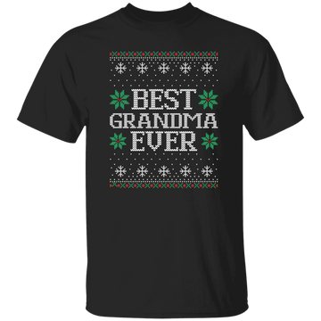 Best Grandma Ever Ugly Unisex Tee