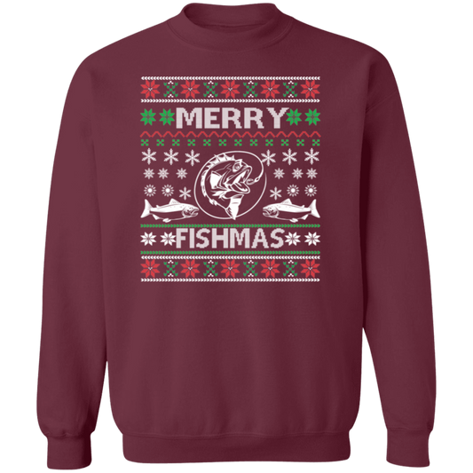 Merry Fishmas Ugly Sweatshirt