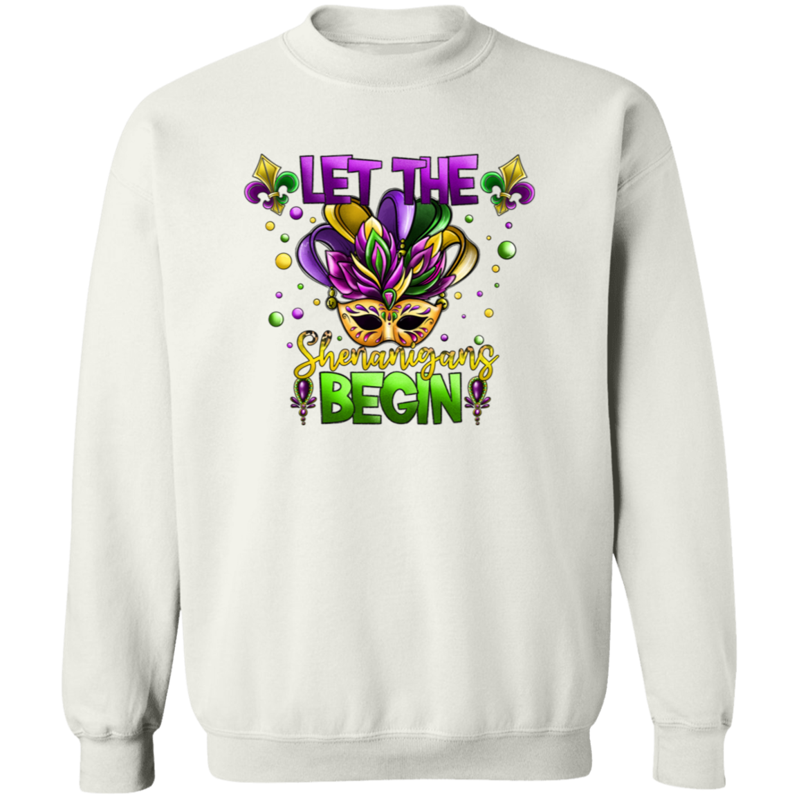 Mardi Gras Shenanigans Unisex Sweatshirt