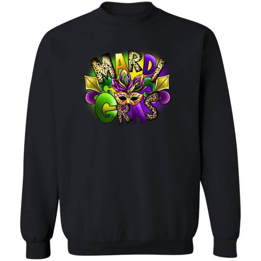 Mardi Gras Mask Unisex Sweatshirt