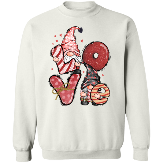 Valentine Love  Gnome Unisex Sweatshirt