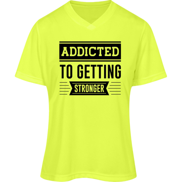 Getting Stronger Team 365 Womens Zone Tee