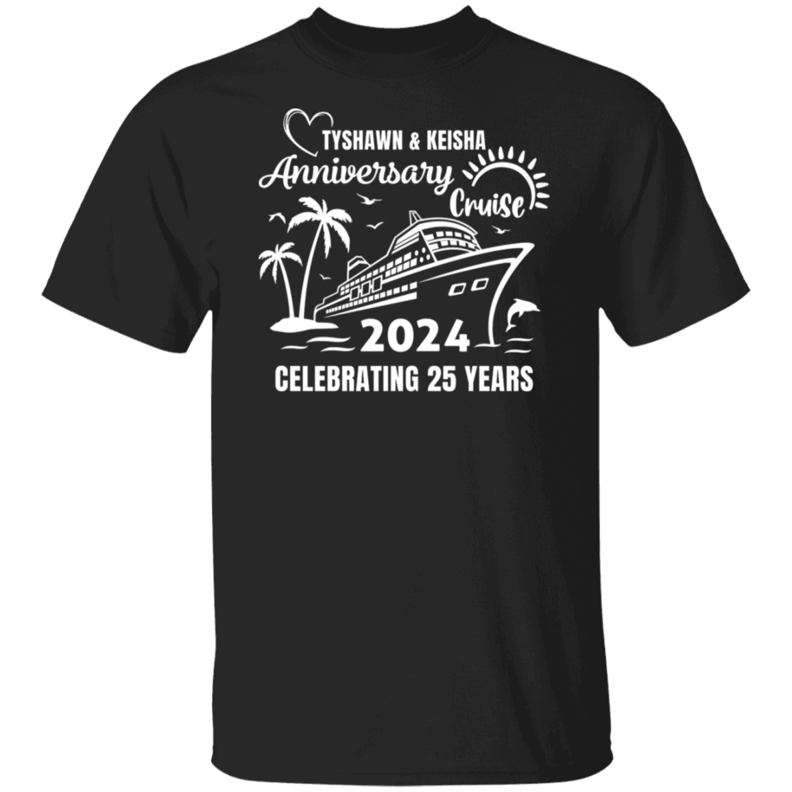 Tyshawn & Keisha 25 Years Unisex Tee