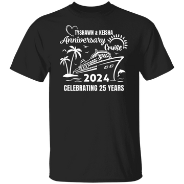 Tyshawn & Keisha 25 Years Unisex Tee