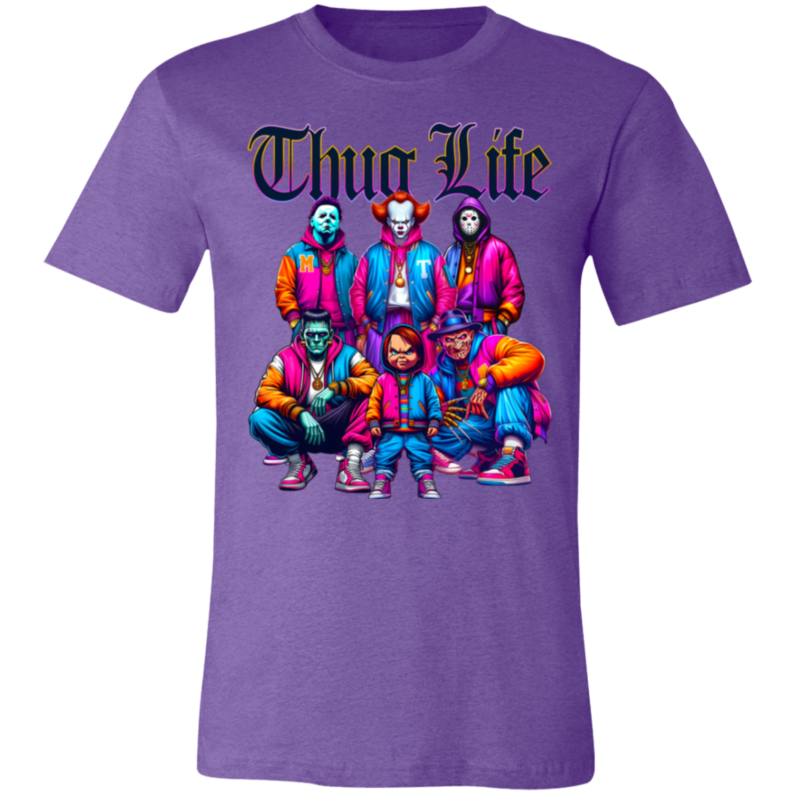 Thug Life Horror Unisex BC Tee