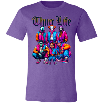 Thug Life Horror Unisex BC Tee