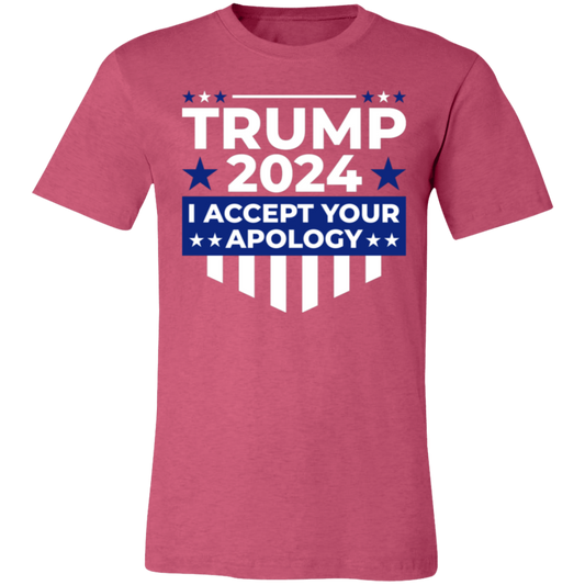 Trump Apology Unisex BC Tee