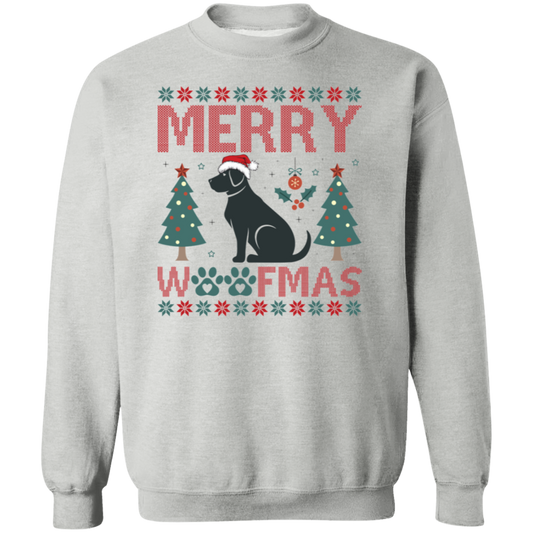 Merry Woofmas Ugly Sweatshirt