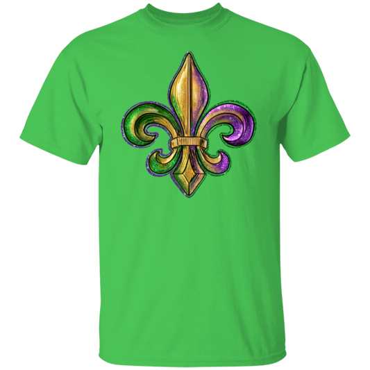 Mardi Gras Fleur De Lis Unisex Tee