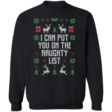 Naughty List Ugly Sweatshirt