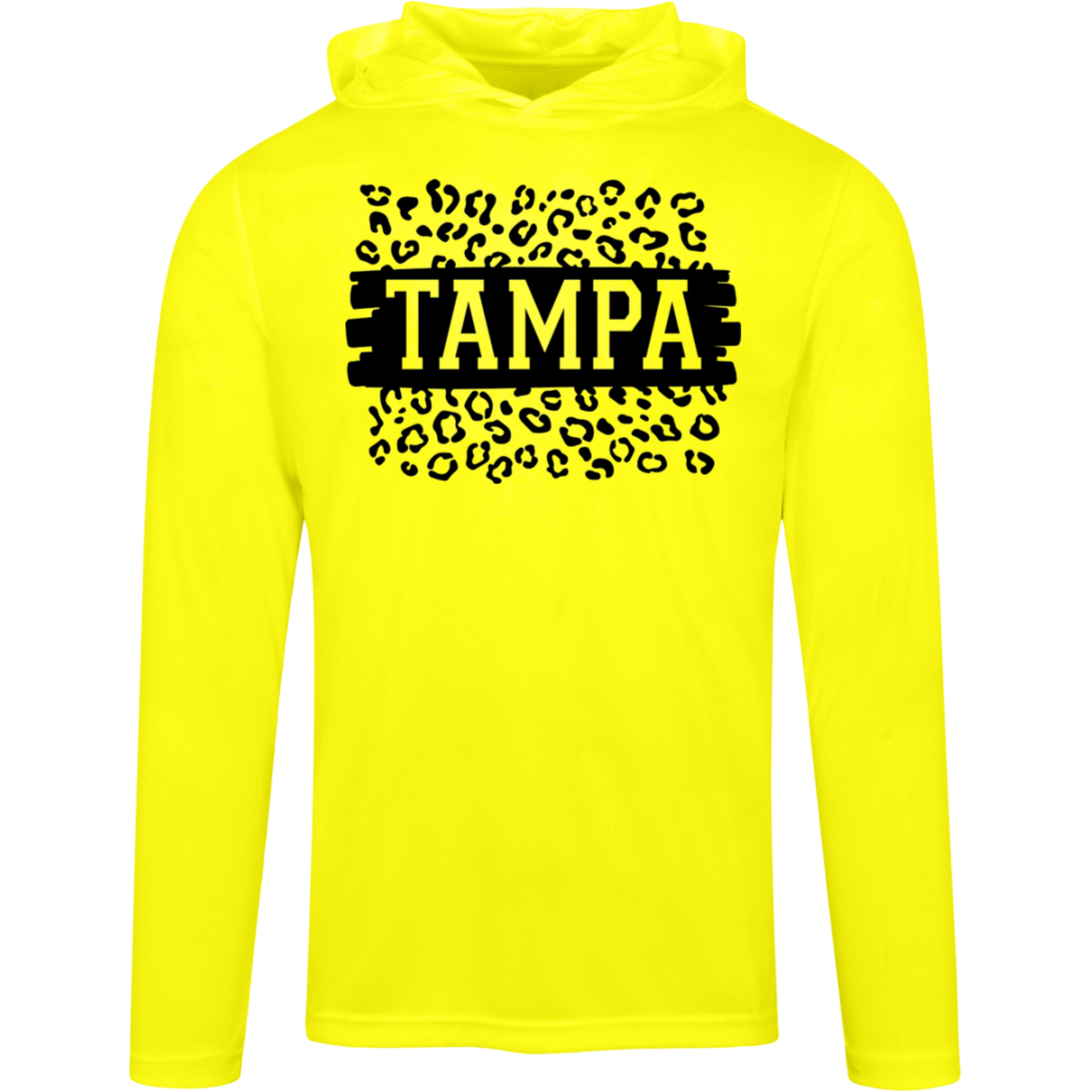 Tampa Leopard Team 365 Hooded Tee