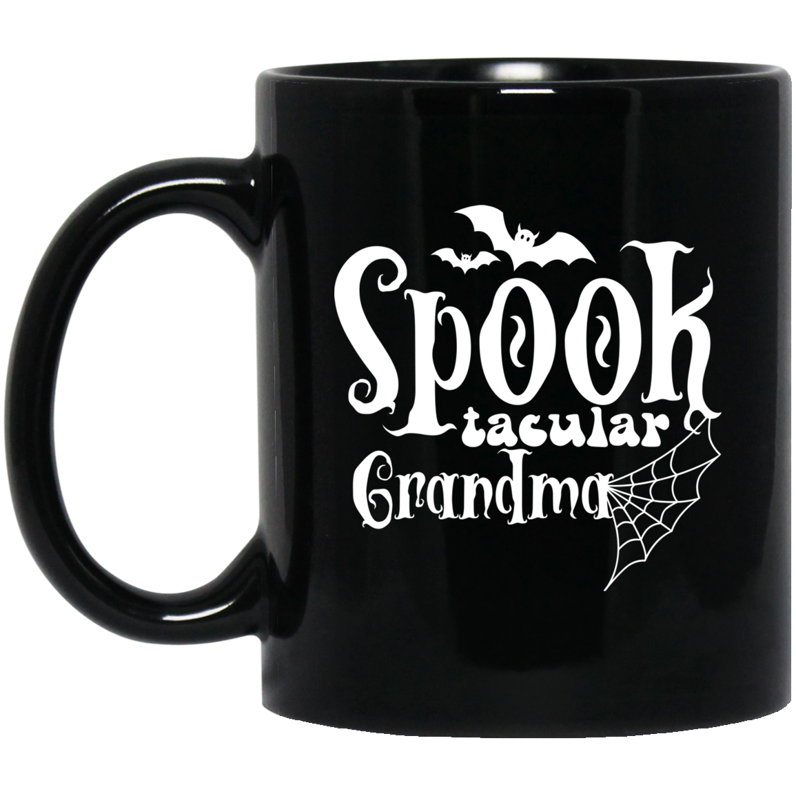 Spooktacular Grandma 11 oz. Black Mug
