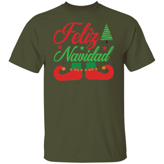 Feliz Navidad Elf Unisex Tee