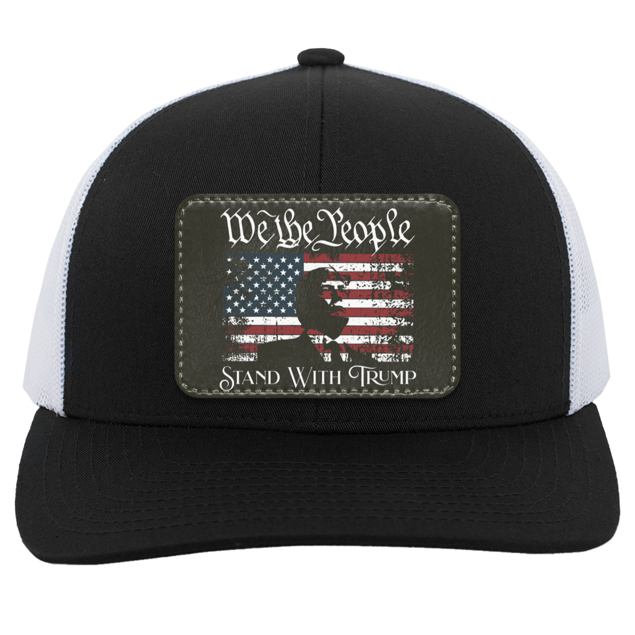 Trump We The People Trucker Snap Back - Patch