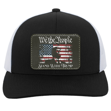 Trump We The People Trucker Snap Back - Patch