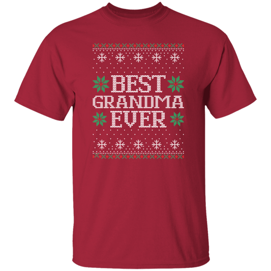 Best Grandma Ever Ugly Unisex Tee