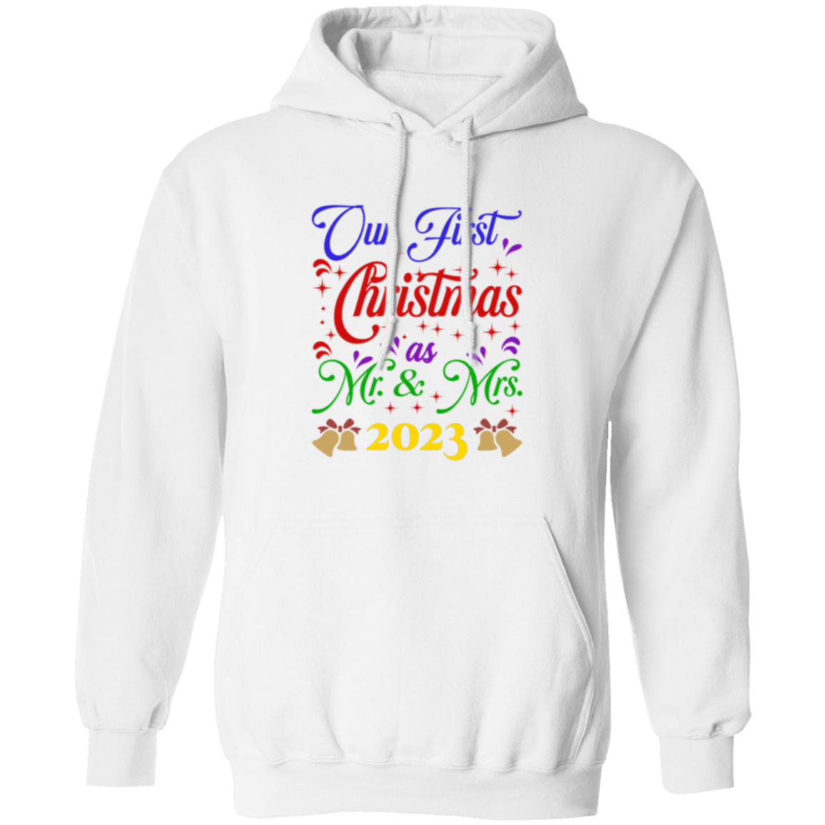 Christmas Mr&Mrs 2023 Pullover Hoodie