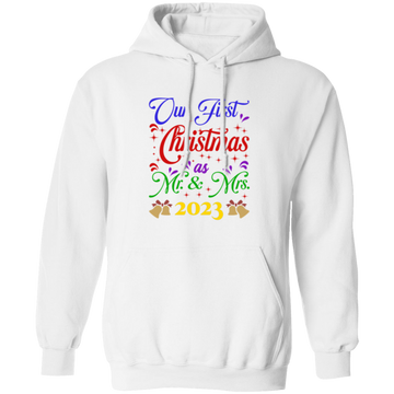 Christmas Mr&Mrs 2023 Pullover Hoodie