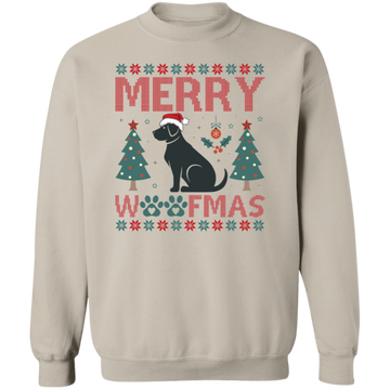 Merry Woofmas Ugly Sweatshirt