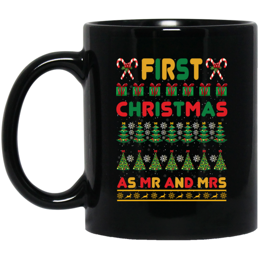 First Christmas Mr Mrs Mugs