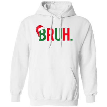 Bruh Christmas Unisex Pullover Hoodie