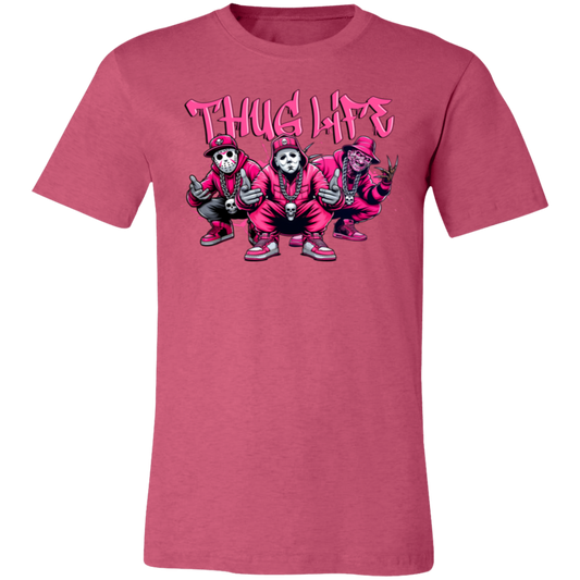 Thug Life Pink Unisex BC Tee