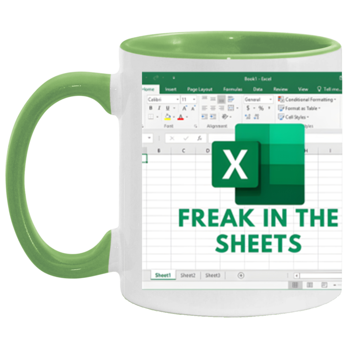 Freak In The Sheets 11oz Accent Mug