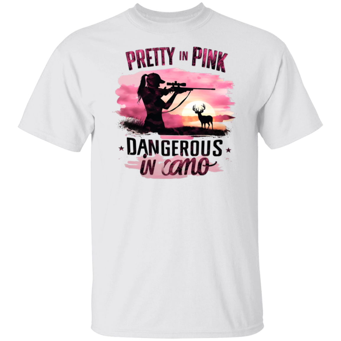 Hunting Pretty In Pink Unisex Tee