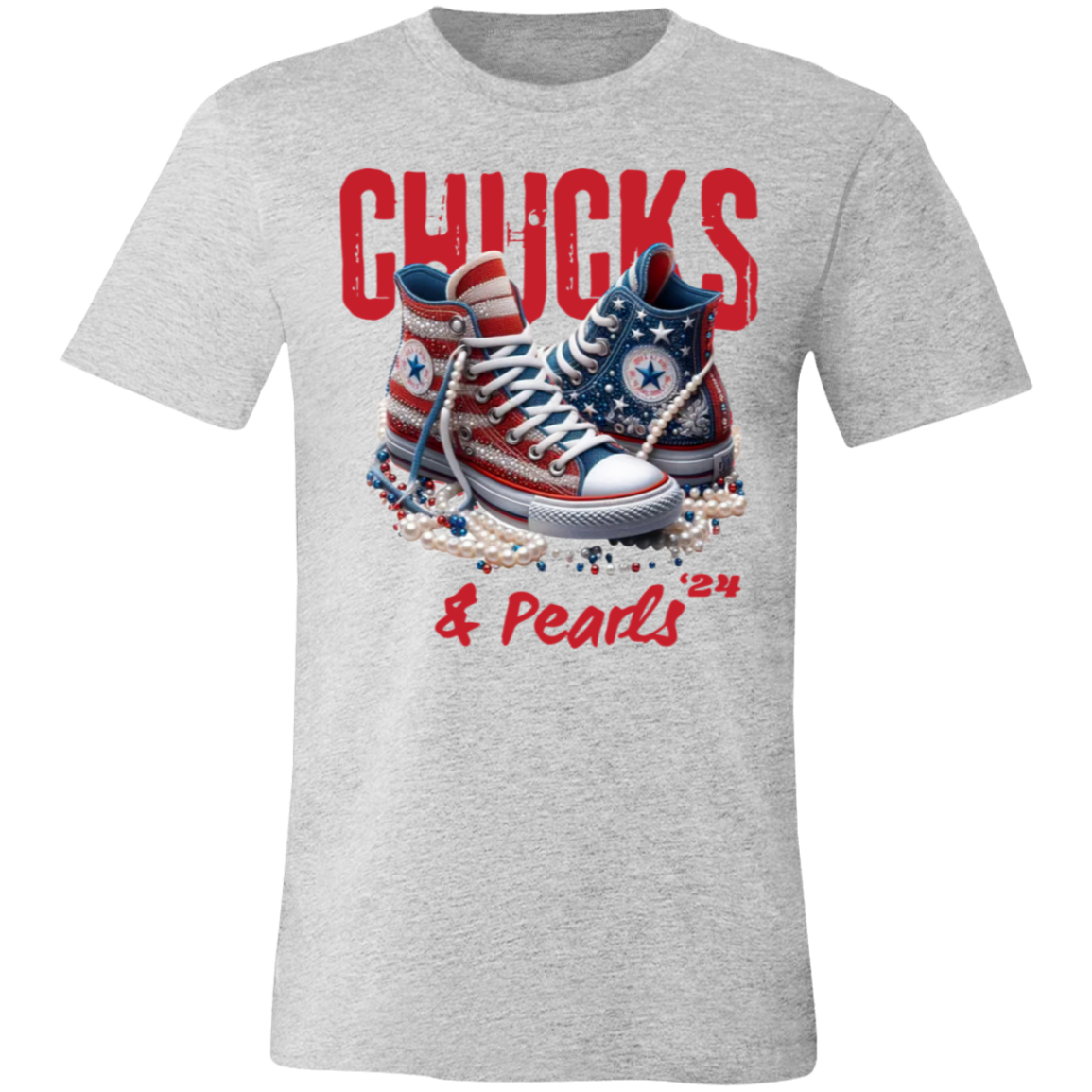 Harris Chucks Pearls Unisex BC Tee