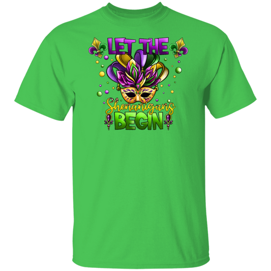 Mardi Gras Shenanigans Unisex Tee