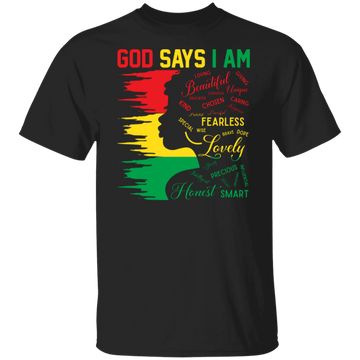 God Says I Am Unisex Tee