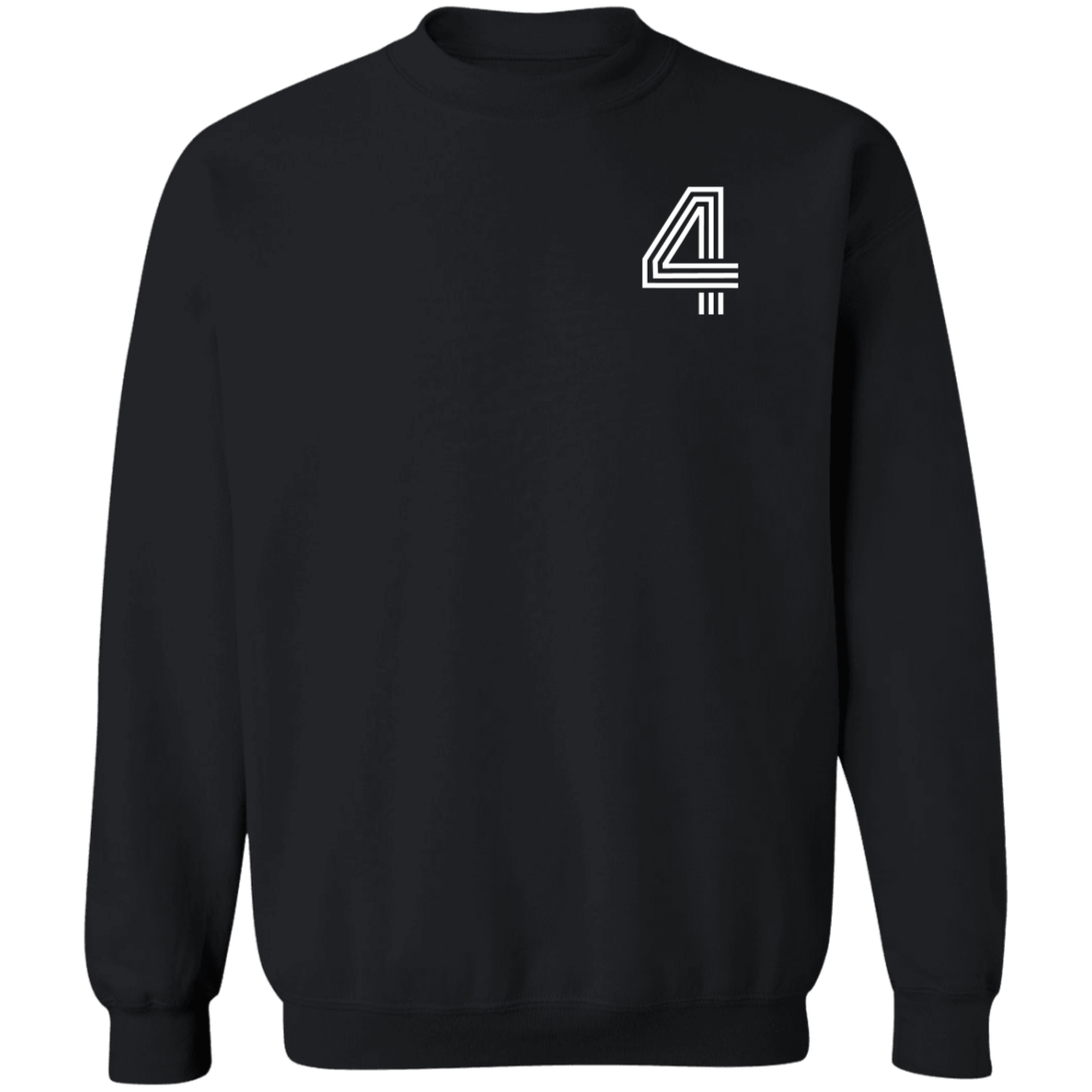 Four Wings w/Back Crewneck Pullover Sweatshirt