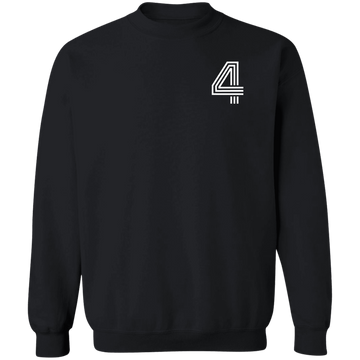 Four Wings w/Back Crewneck Pullover Sweatshirt