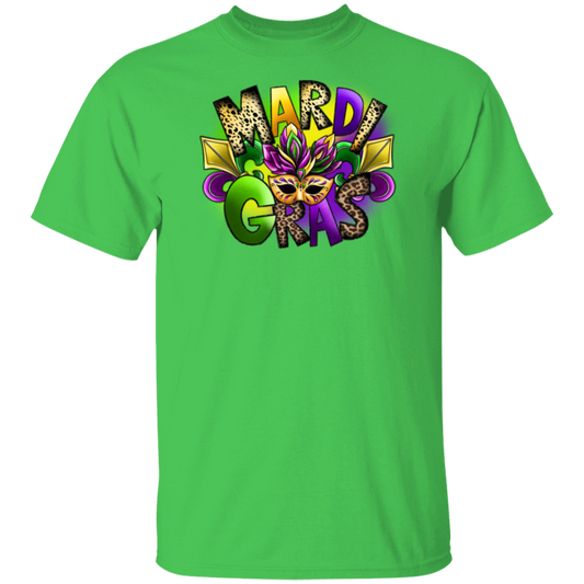 Mardi Gras Mask Unisex Tee