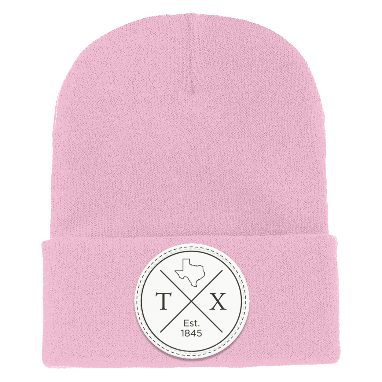 Texas X Adult Cuffed Knit Beanie