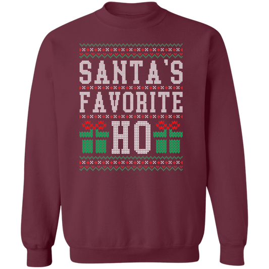 Santa's Favorite Ho Ugly Sweatshirt