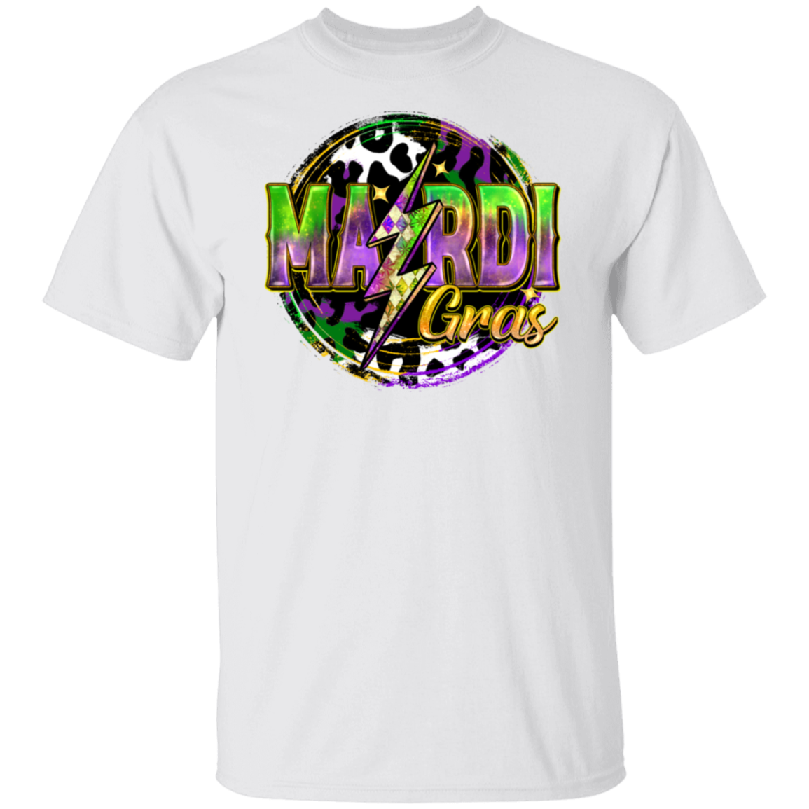 Mardi Gras Retro Unisex Tee