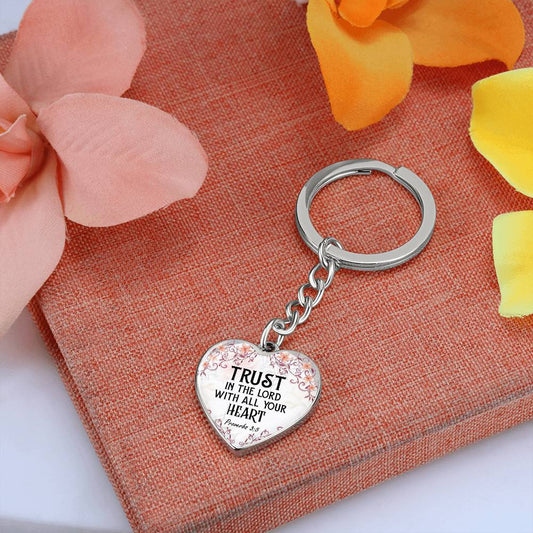 Trust in the Lord Keychain