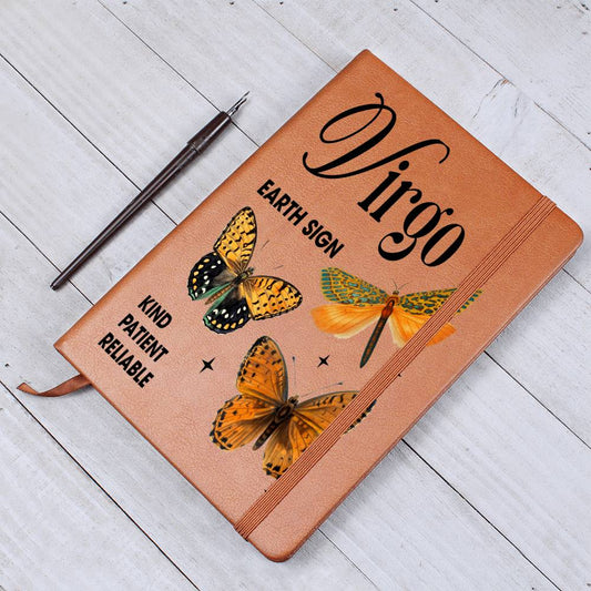 Virgo - Leather Journal