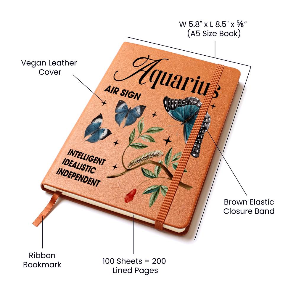 Aquarius Personal Zodiac Journal