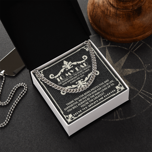 Dad-Dad Like You-Cuban Link Chain