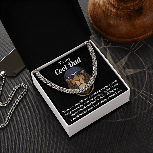 Dad-Cool Dad-Cuban Link Chain