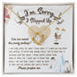 Sorry-Precious Soul-Love Knot Necklace