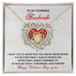 Soulmate-Be With Me-Love Knot Necklace
