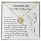Mom Wedding-My Wedding Day-Love Knot Necklace