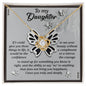Daughter-See Your Beauty-Love Knot Necklace