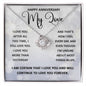 My Love-Still Love You-Love Knot Necklace